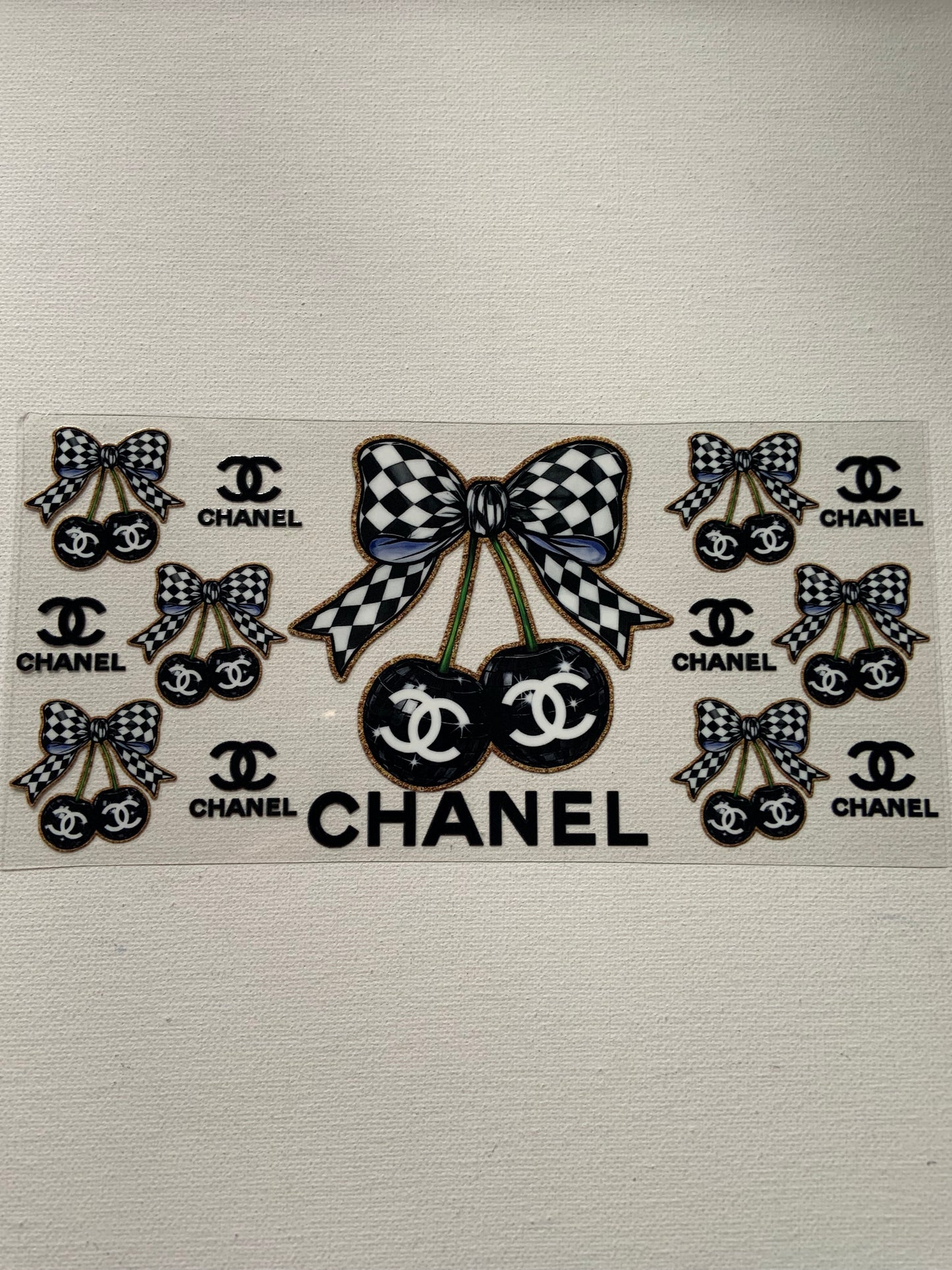 Designer inspired decal