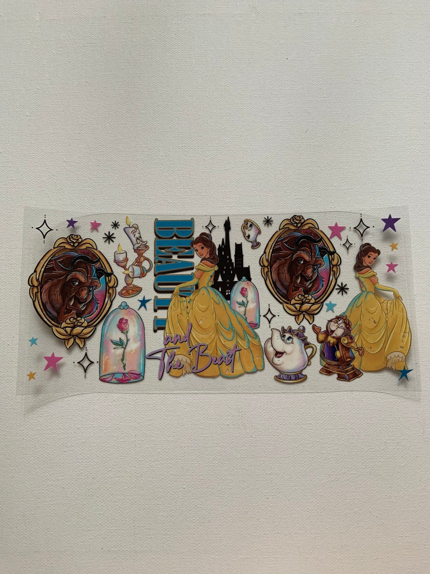 Beauty and the Beast Decal