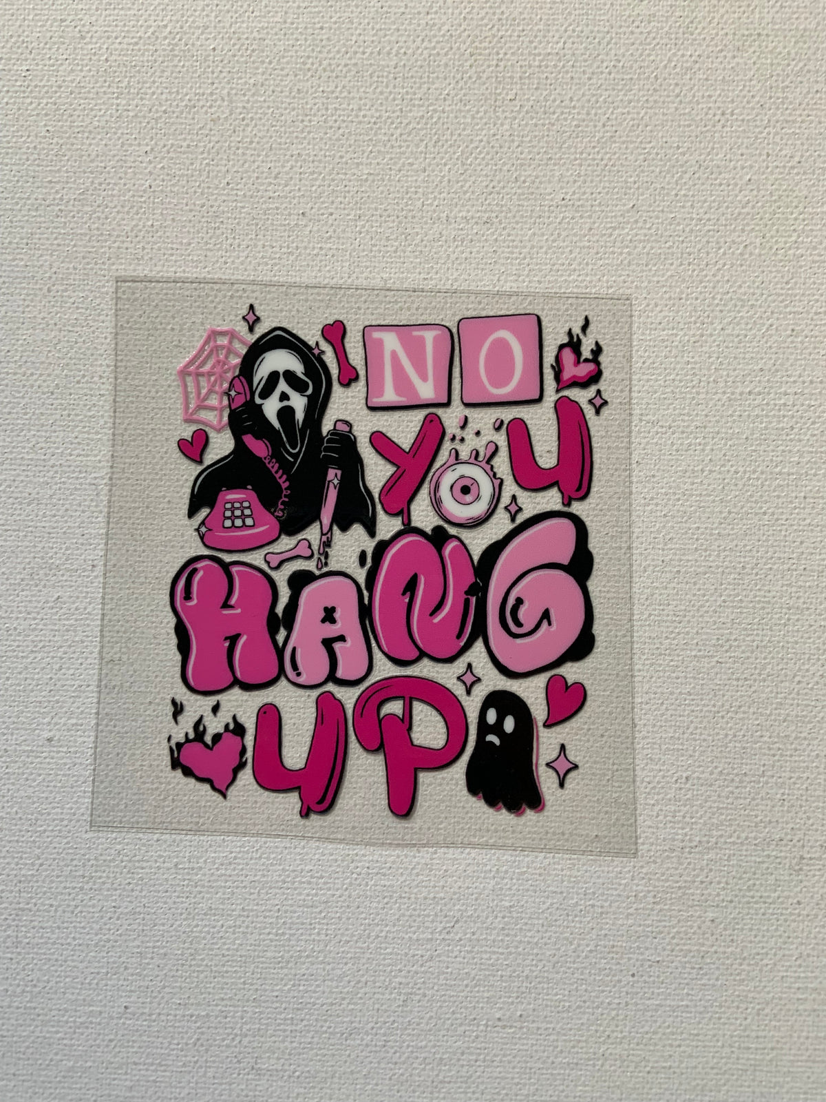 Scream small decal
