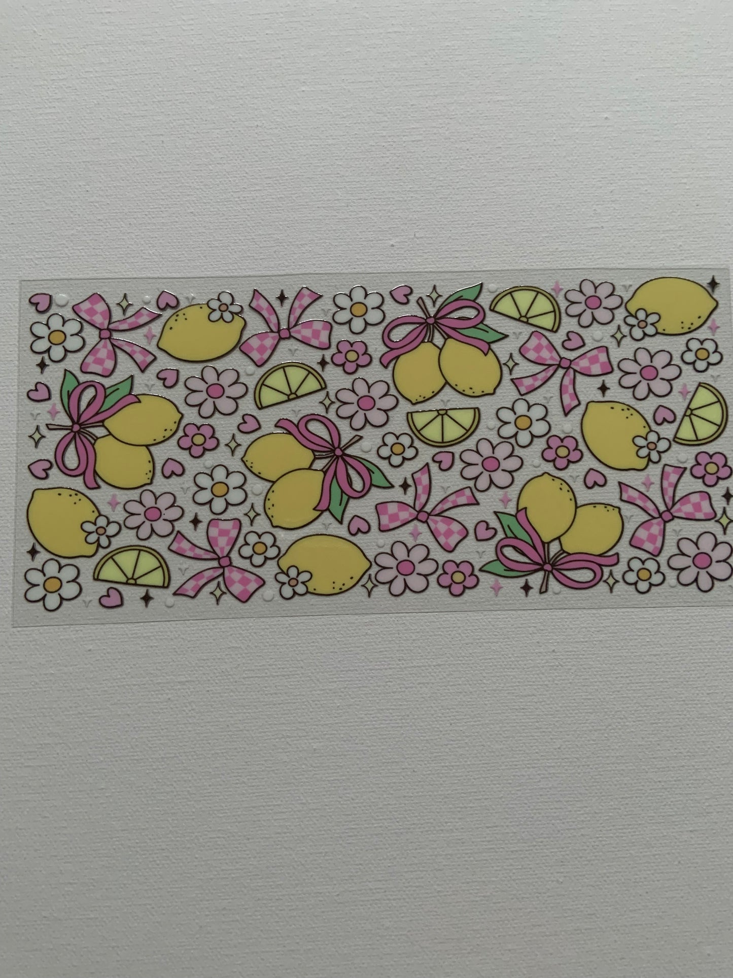 Lemons and Bows Decal