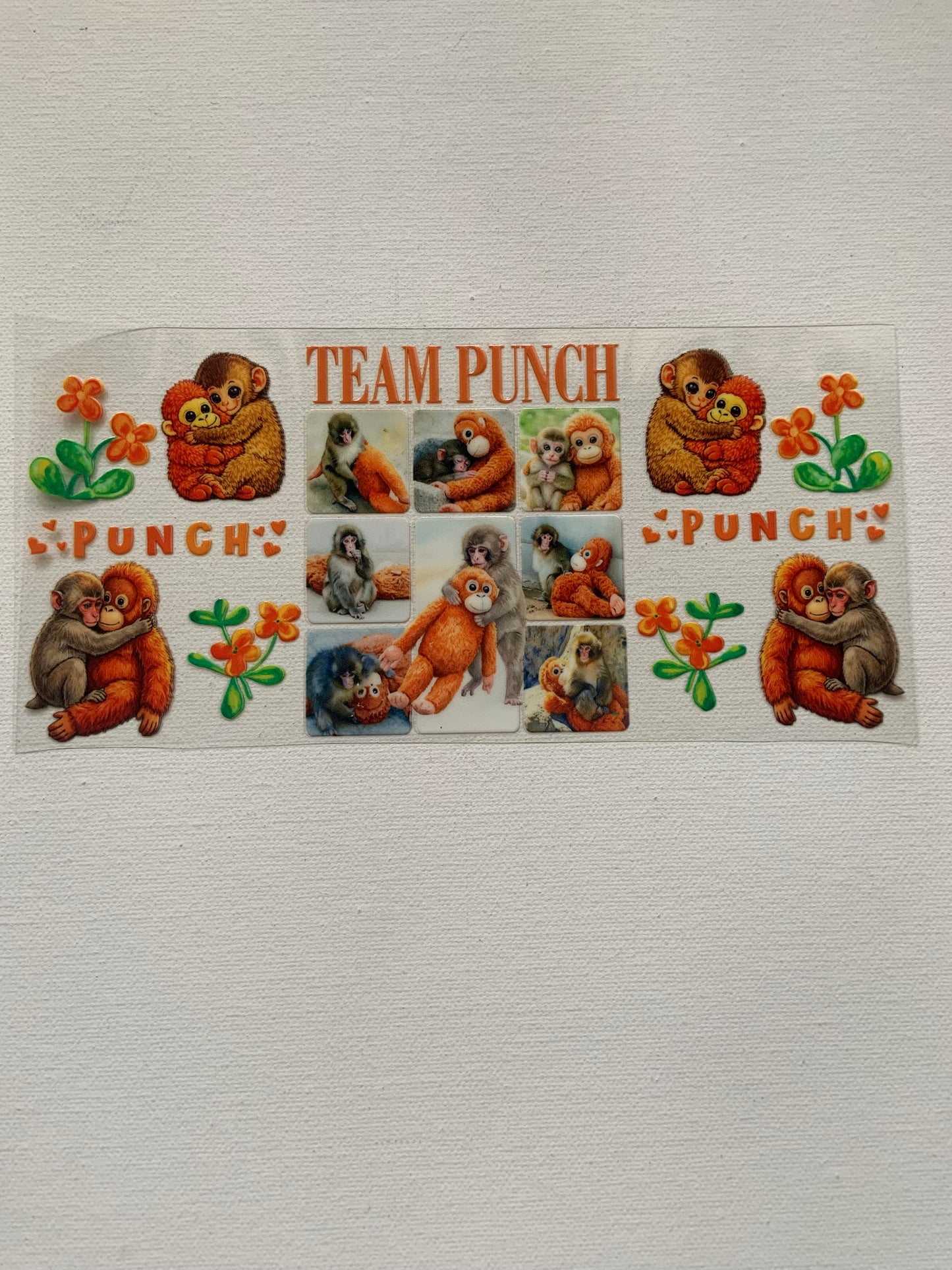 Punch decal