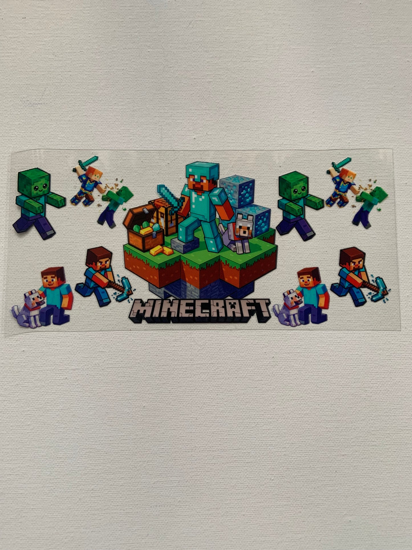 Minecraft decal