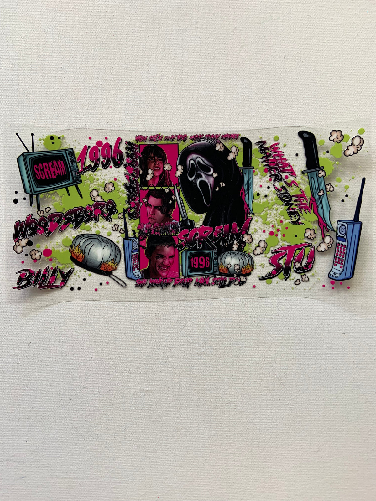 Scream decal