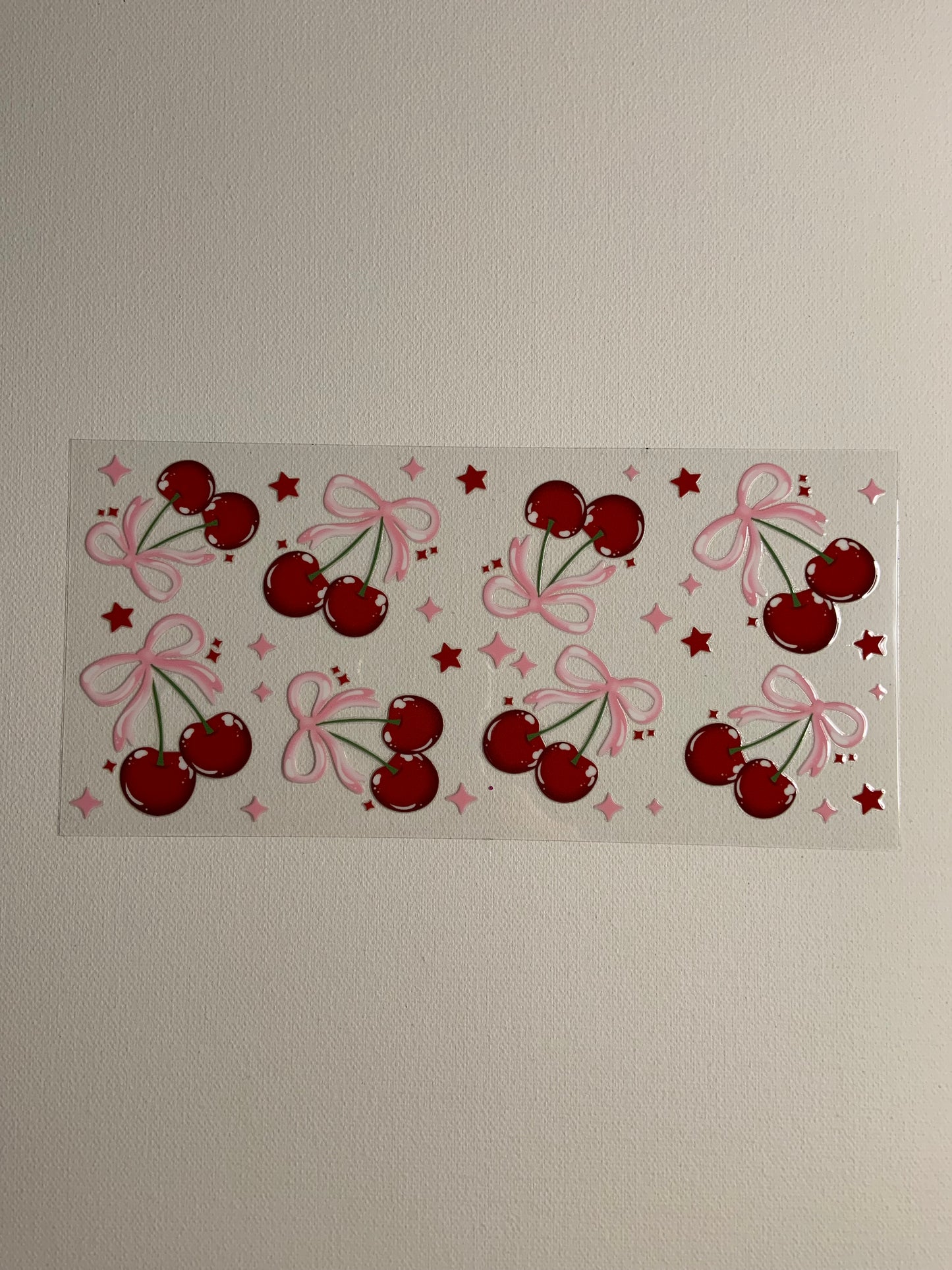 Cherries and Bows Decal