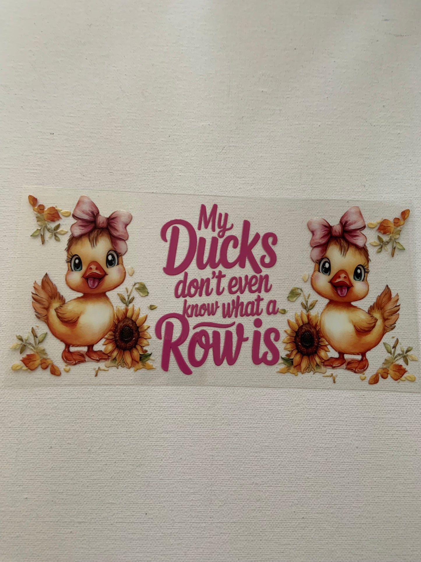 Ducks decal