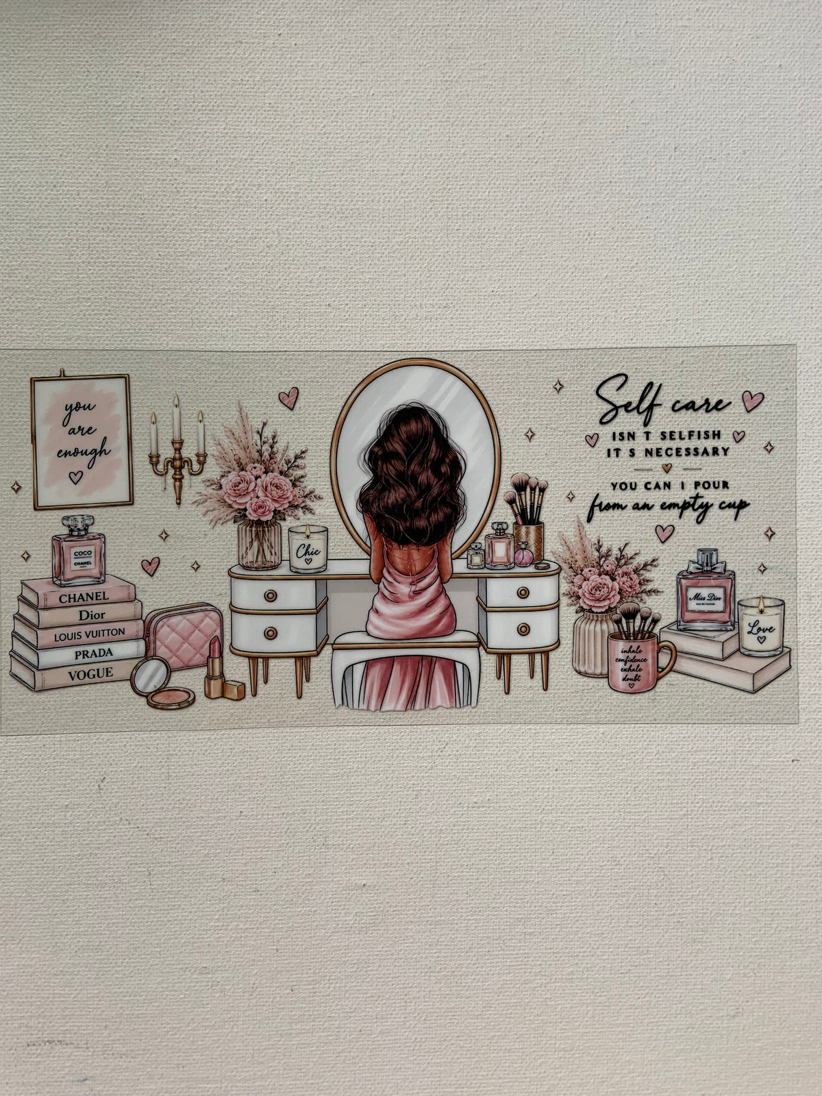 Self care decal