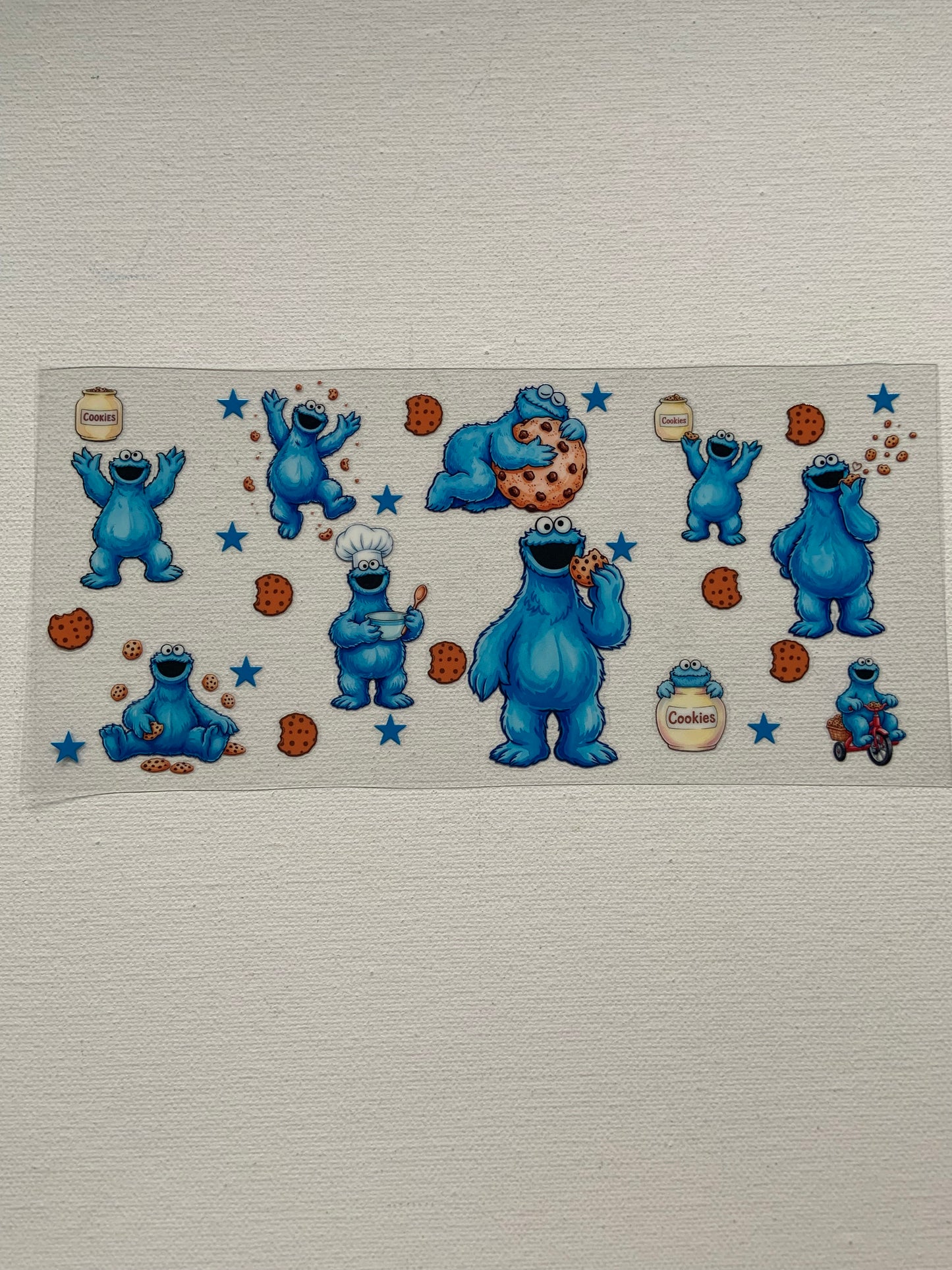 Cookie Monster decal