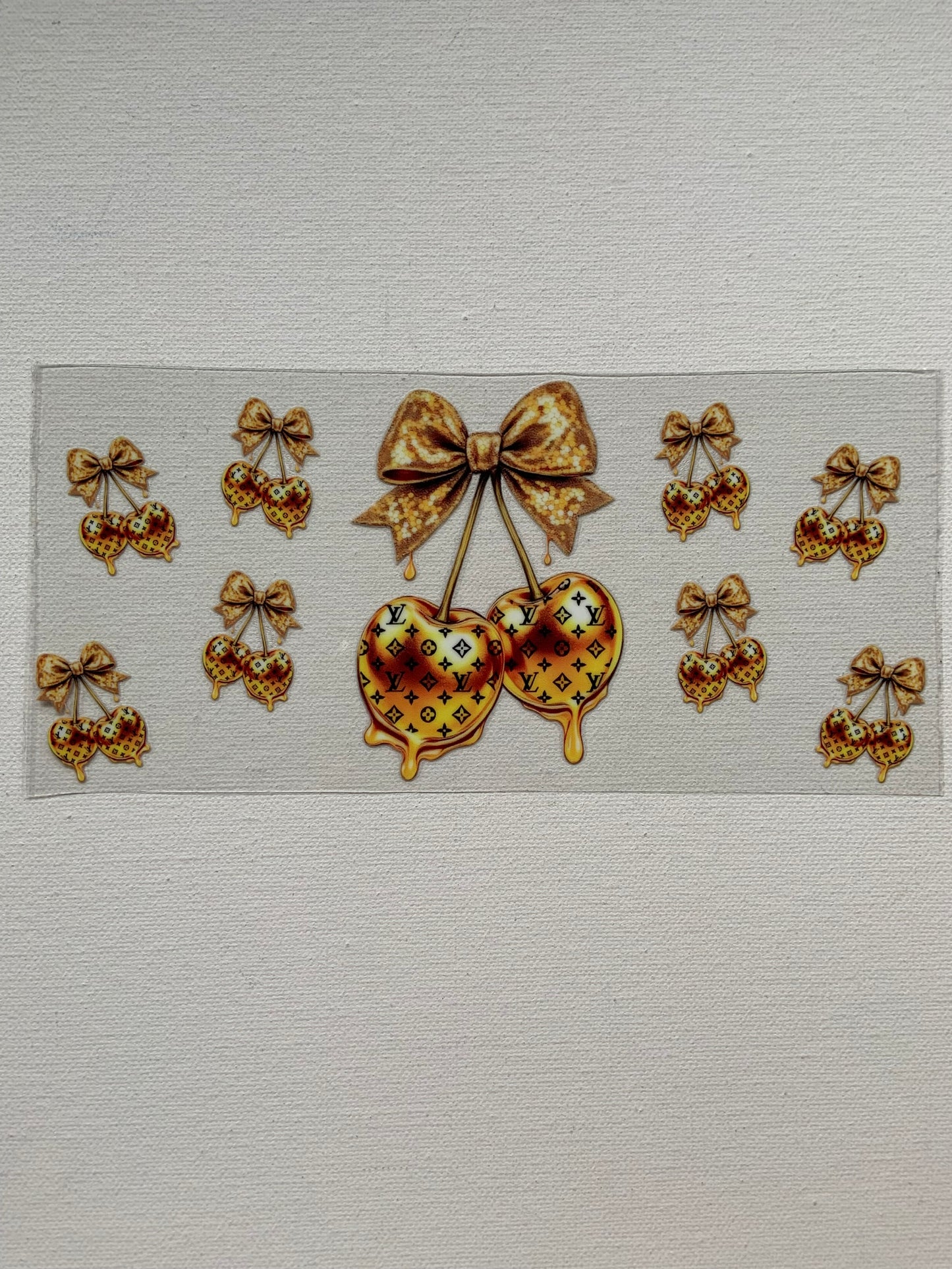 Cherry luxury inspired decal