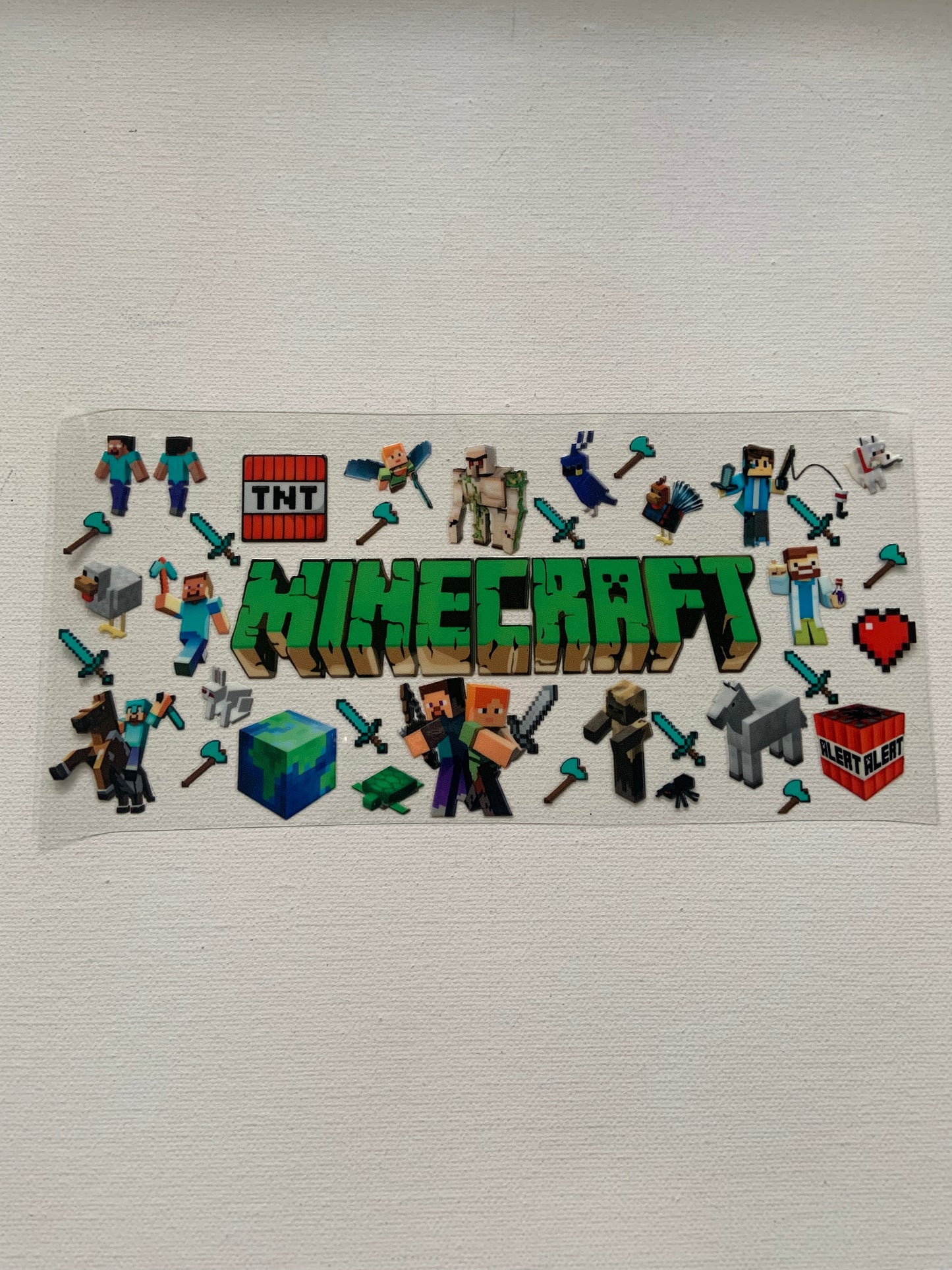 Minecraft decal