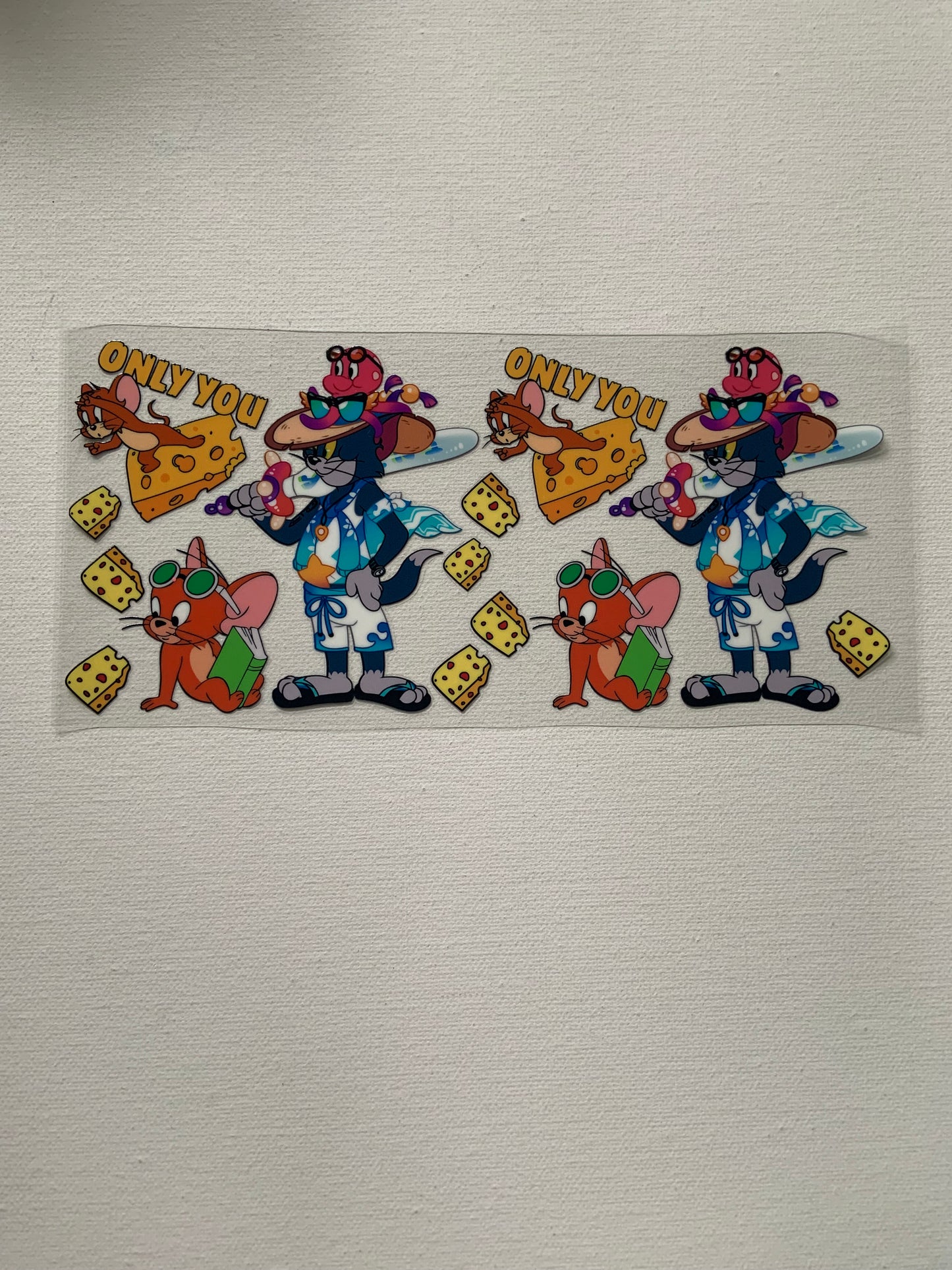 Tom and Jerry decal