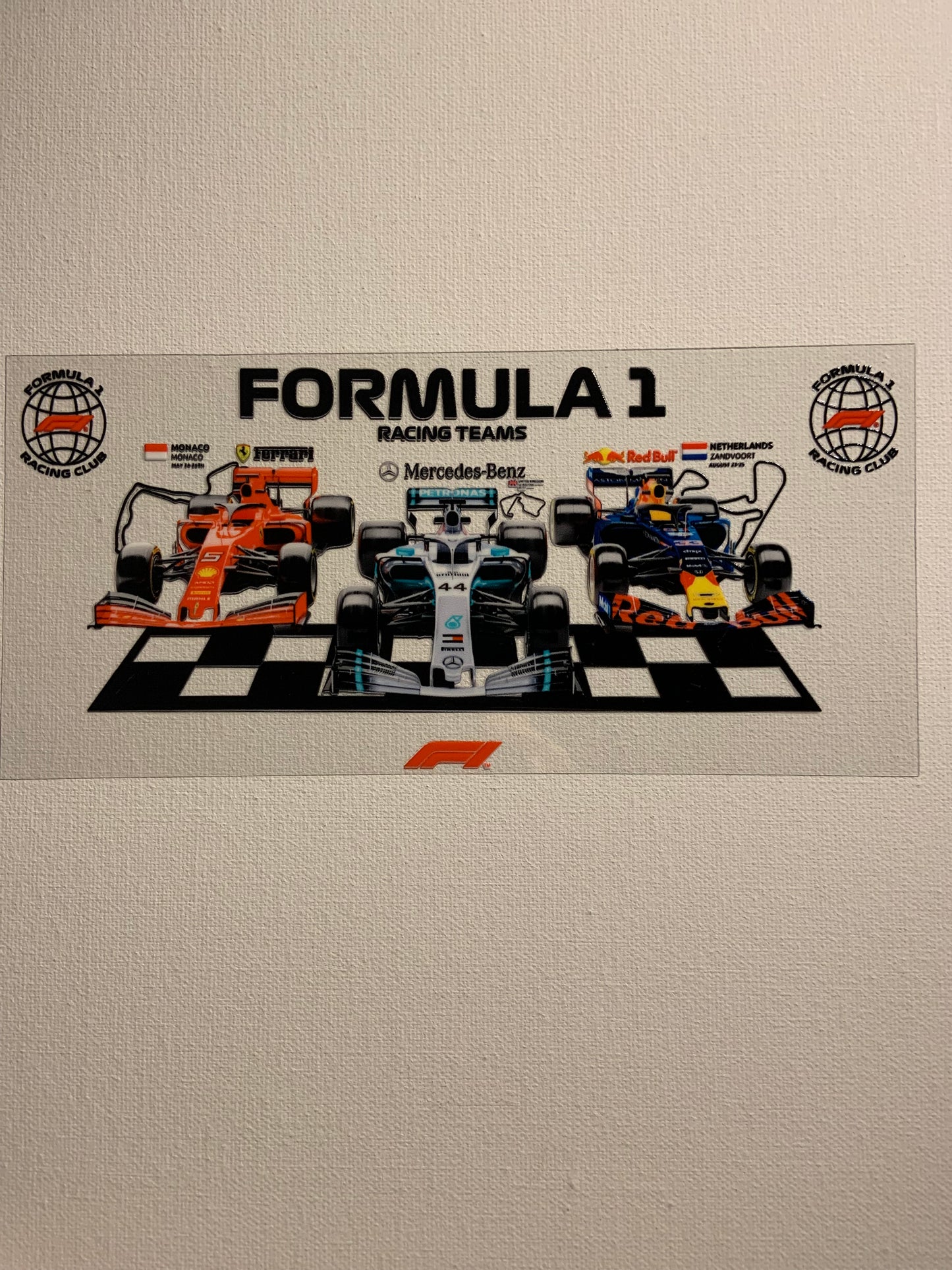 Formula 1 Decal