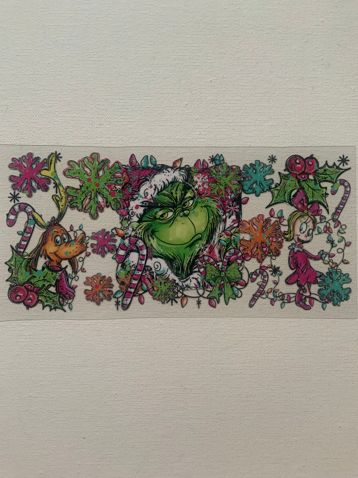Grinch decal
