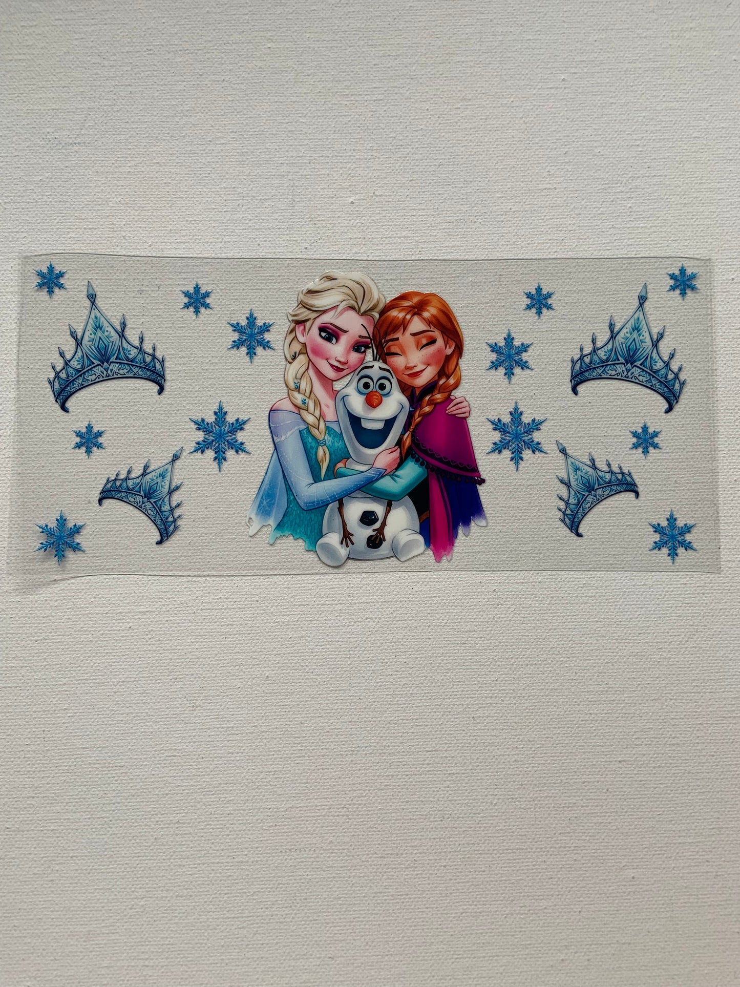 Frozen decal