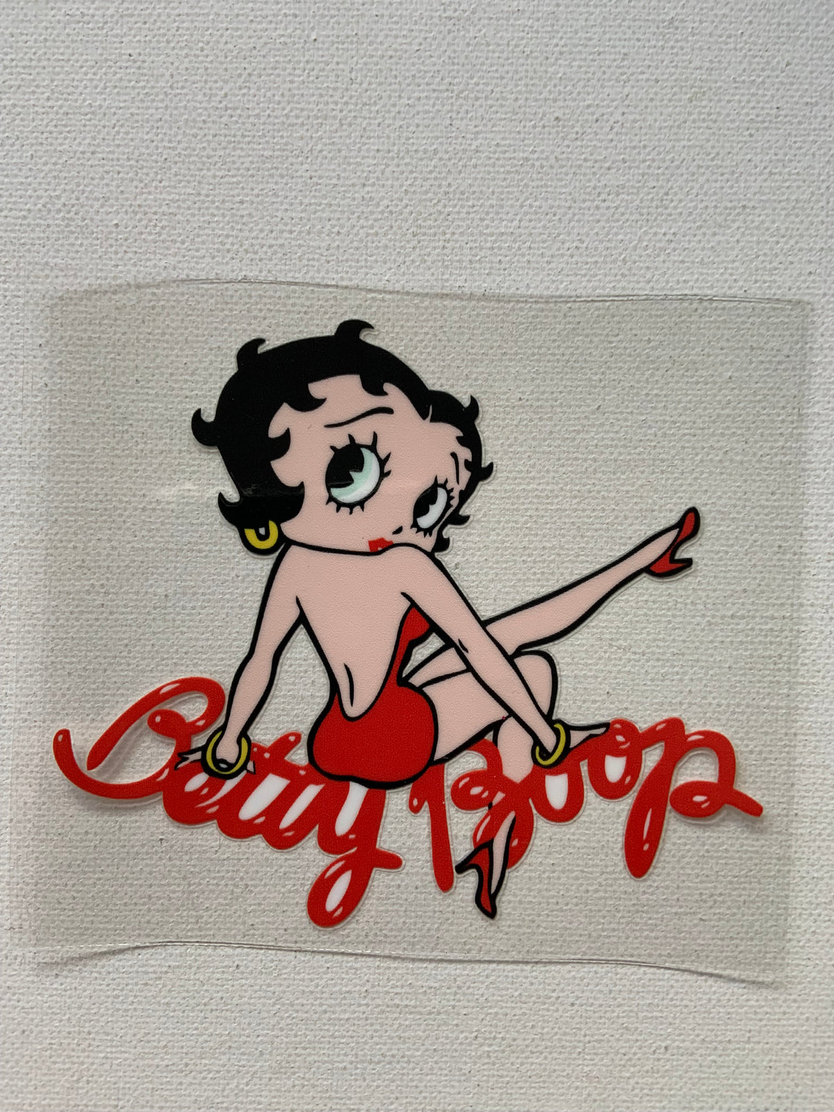 Betty Boop small decal