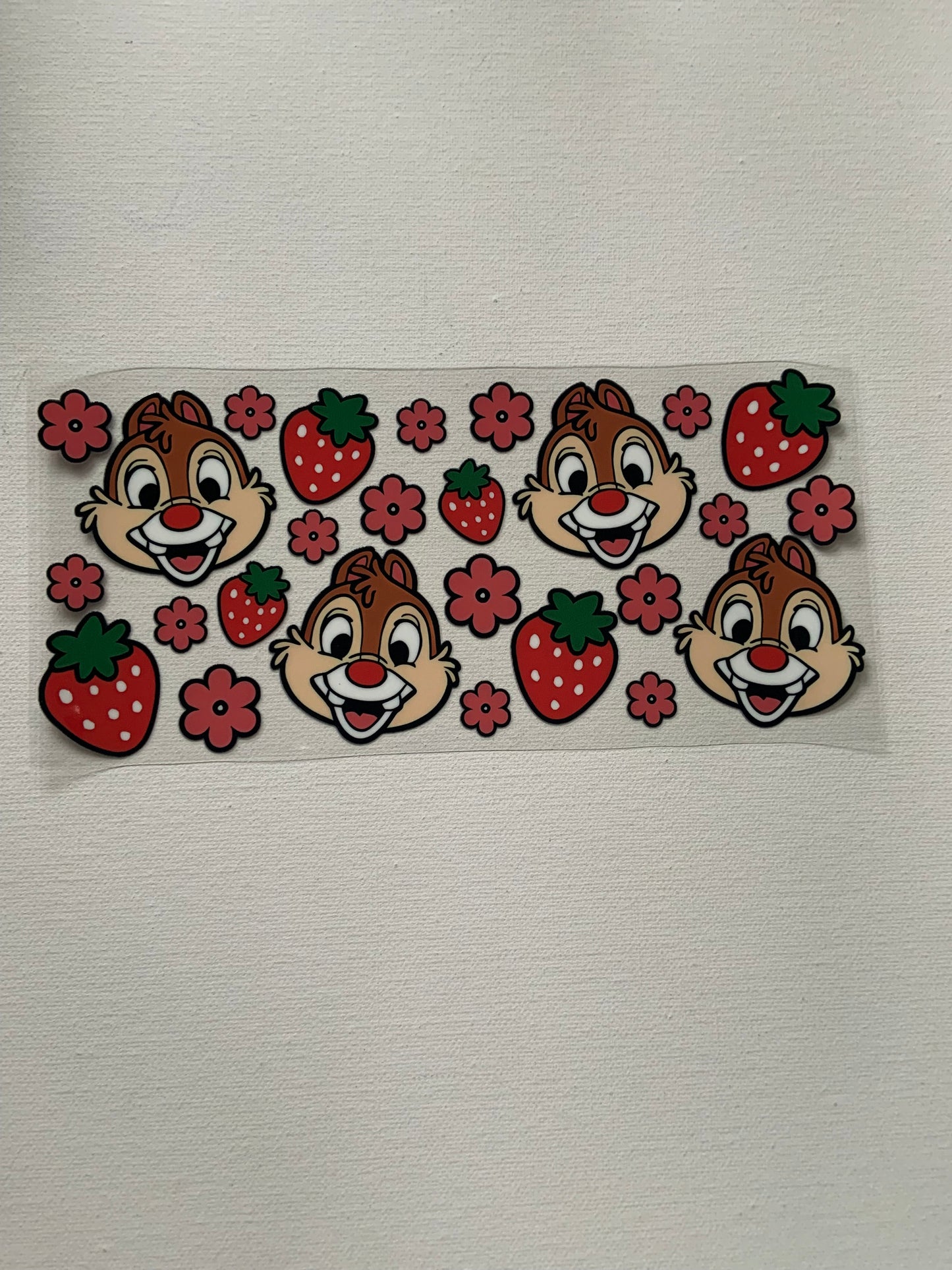 Dail and strawberrys decal