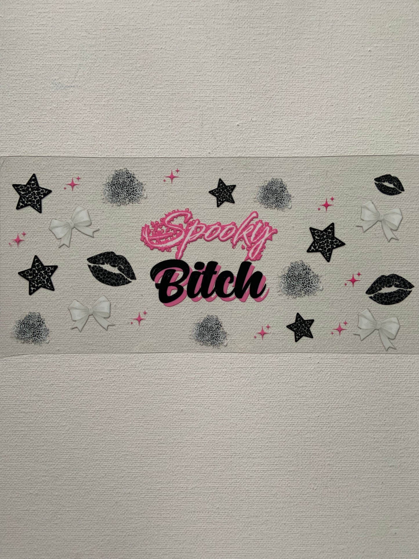 Spooky bitch decal