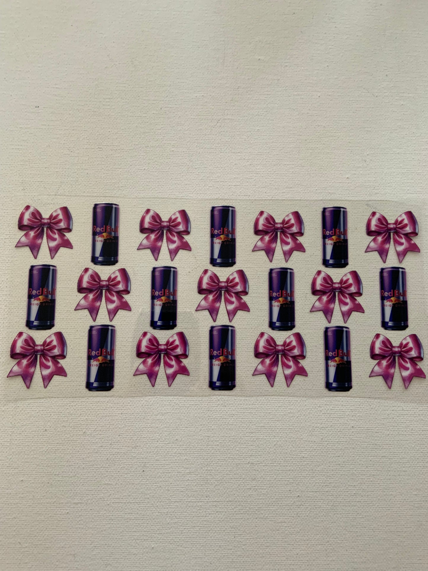 Red bull decal