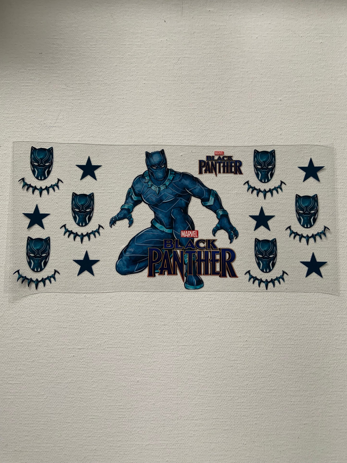 Black panther decal