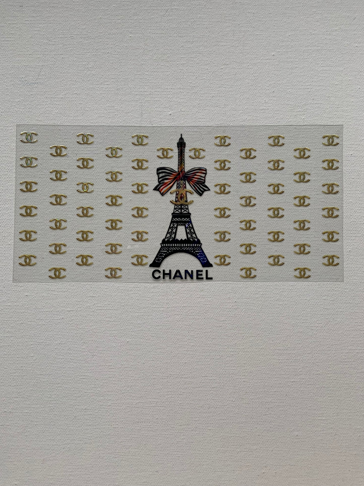 Eiffel tower luxury inspired decal