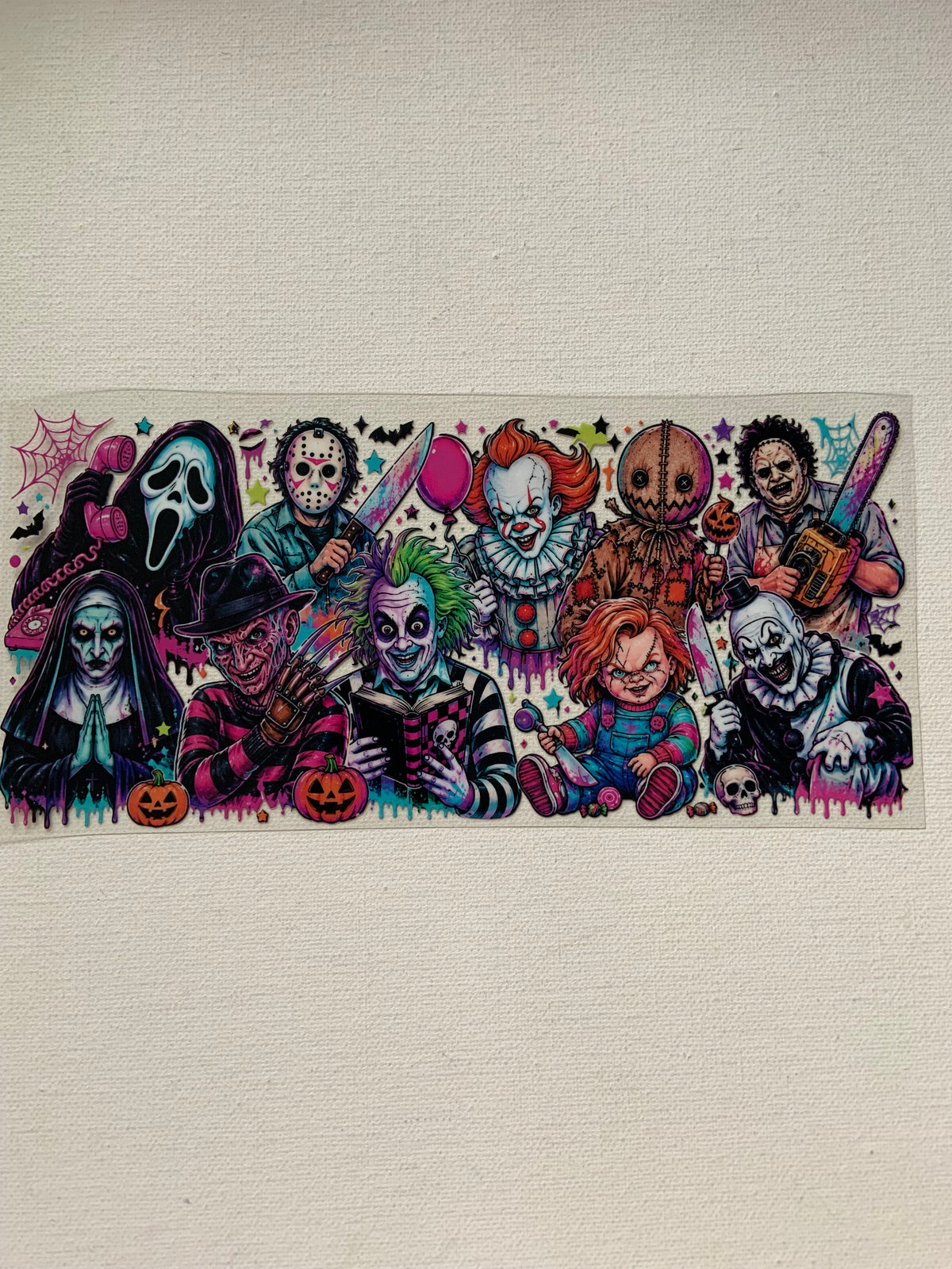 Horror movies decal