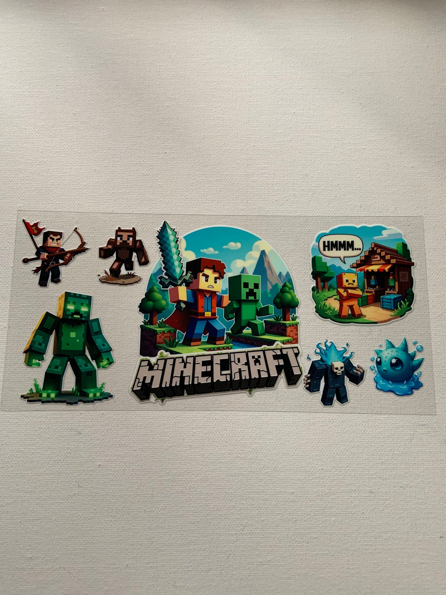 Minecraft decal