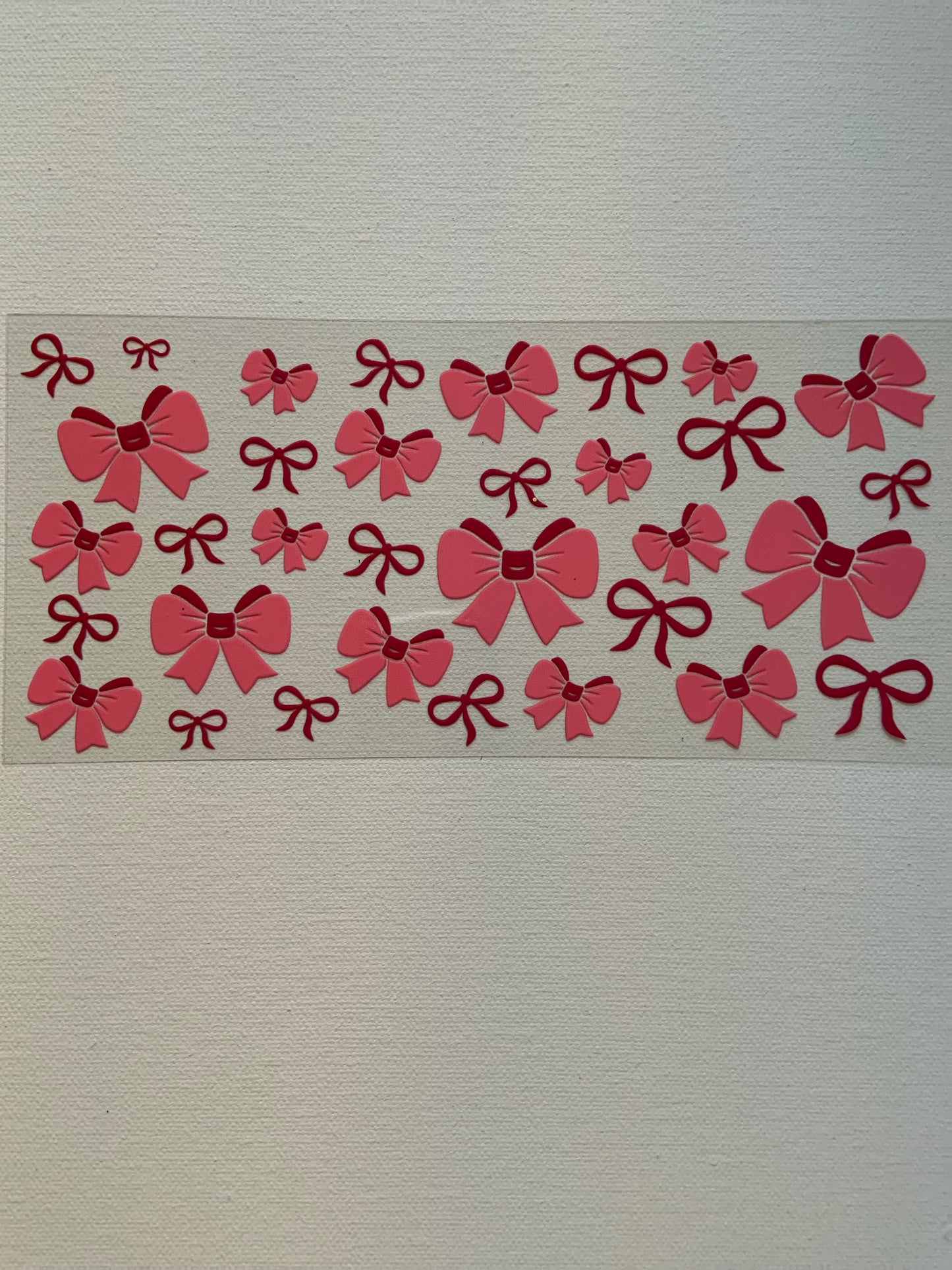 Pink Bows Decal