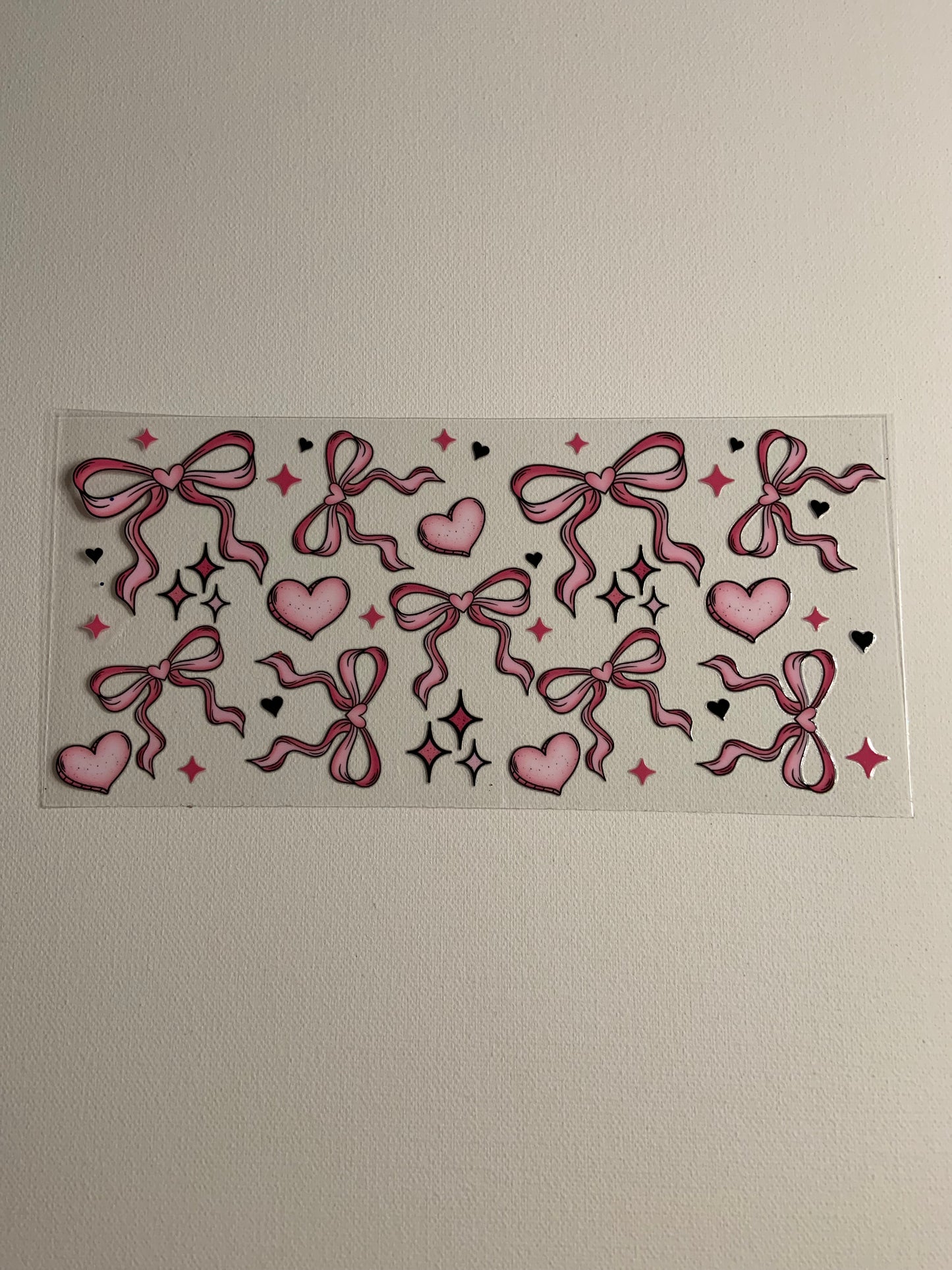 Pink Bows Decal