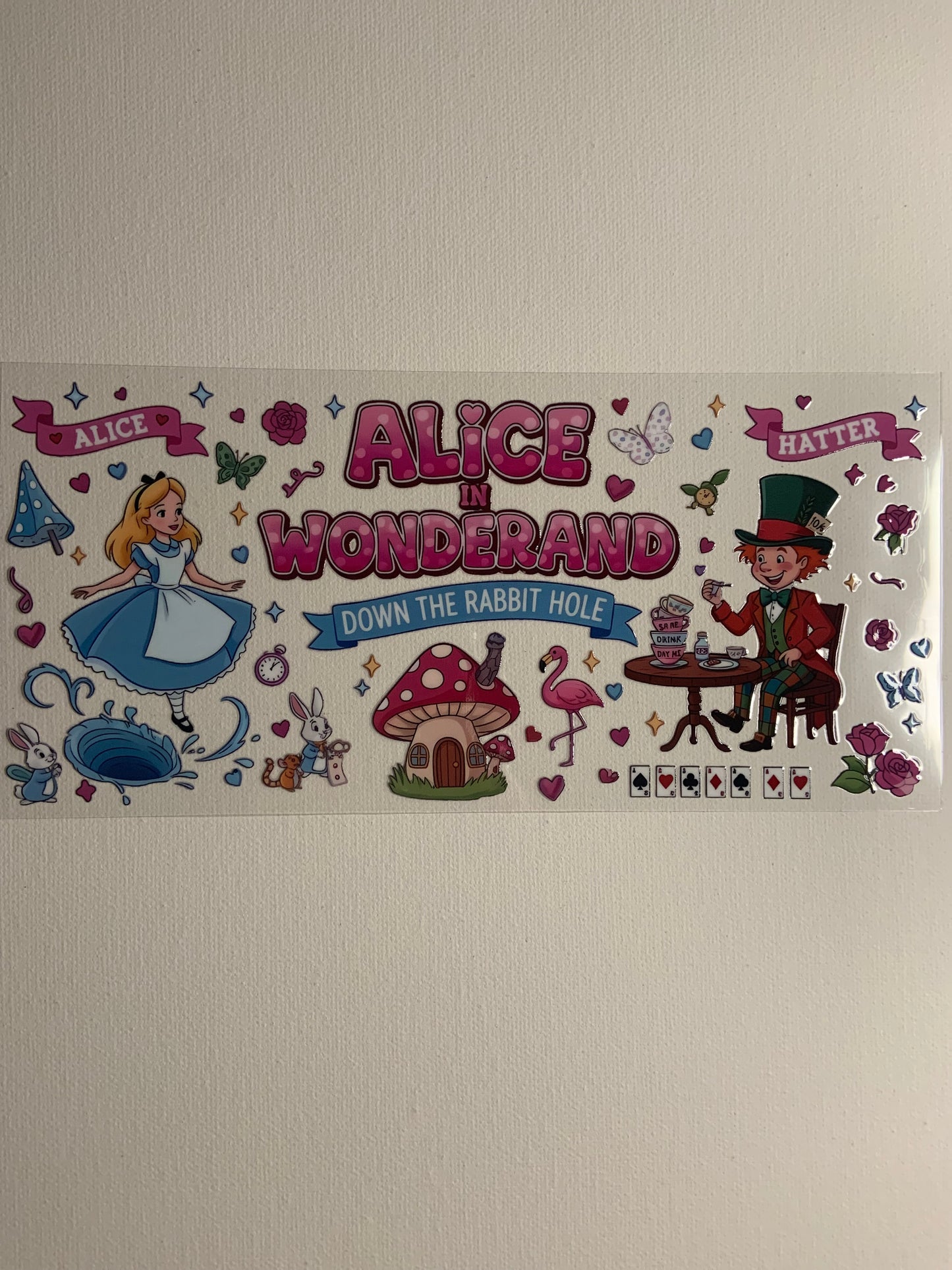 Alice in Wonderland Decal