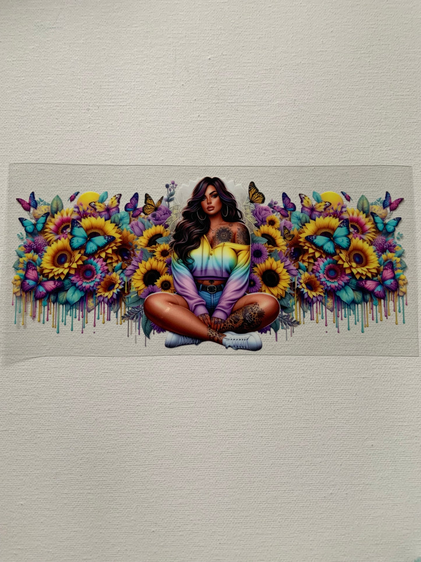 Tattoo Girl decal