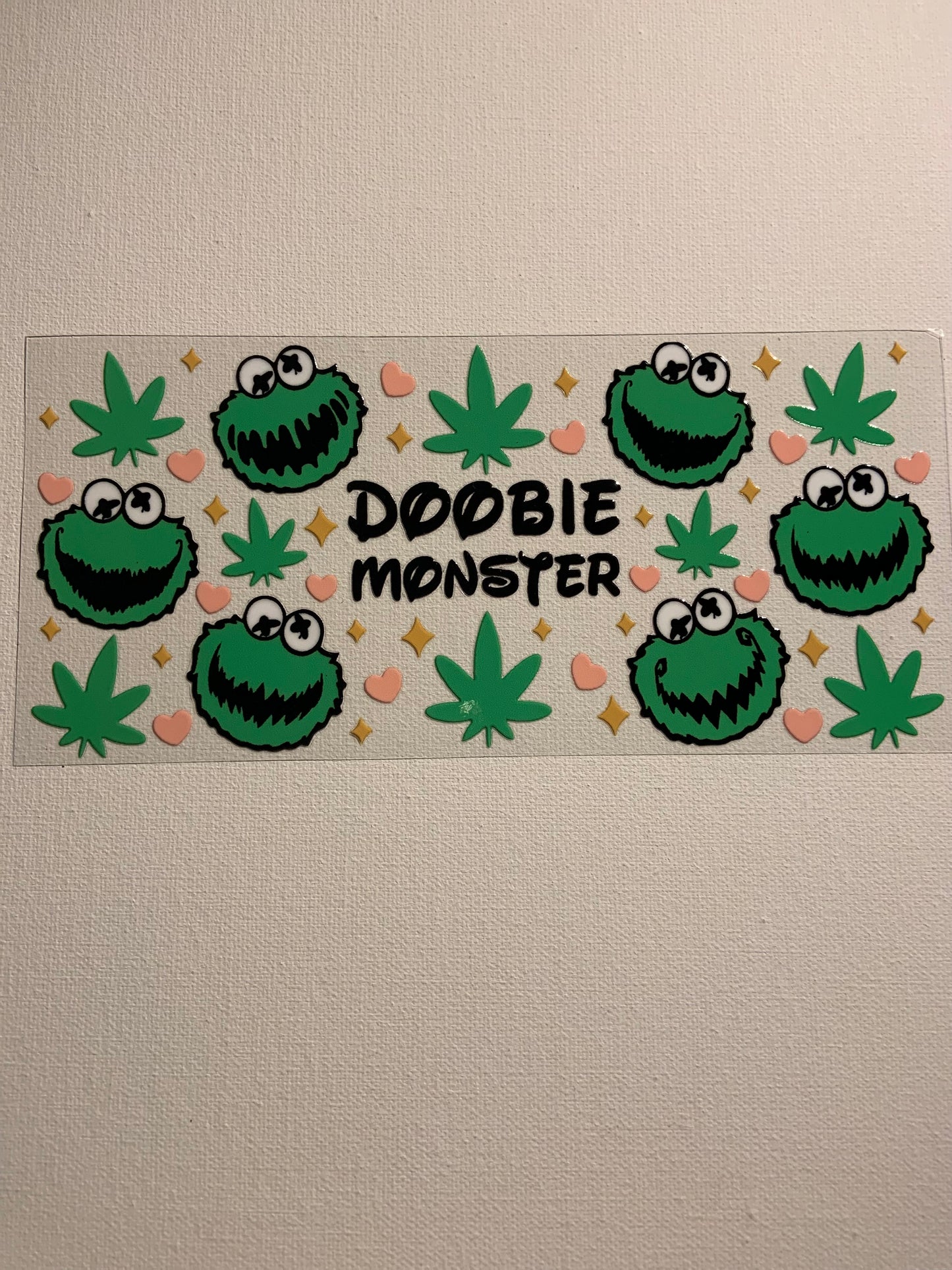 Doobie Monster Decal