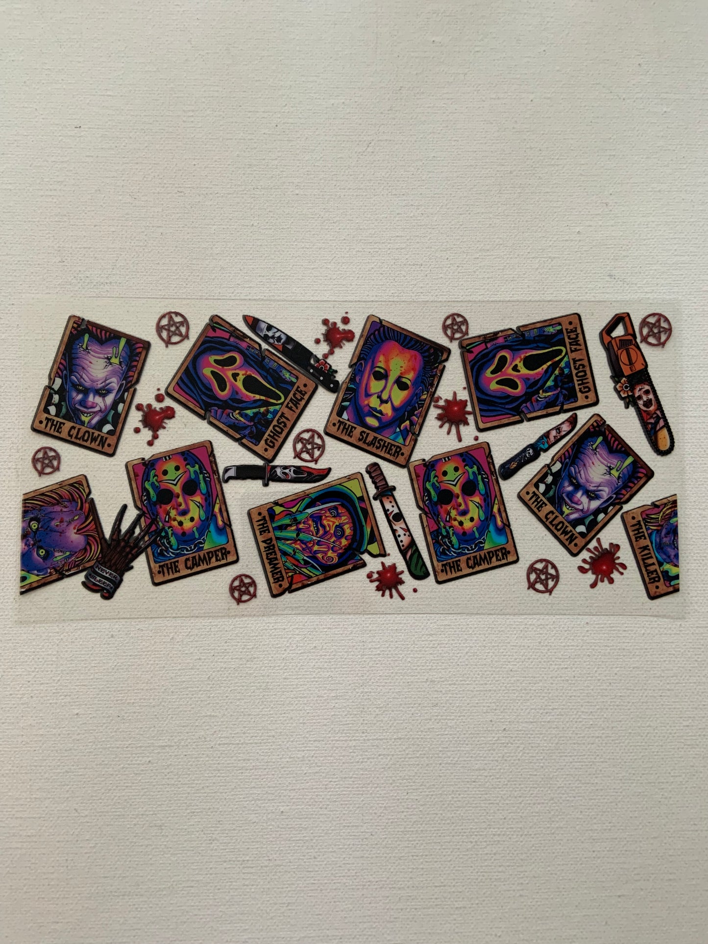 Horror decal