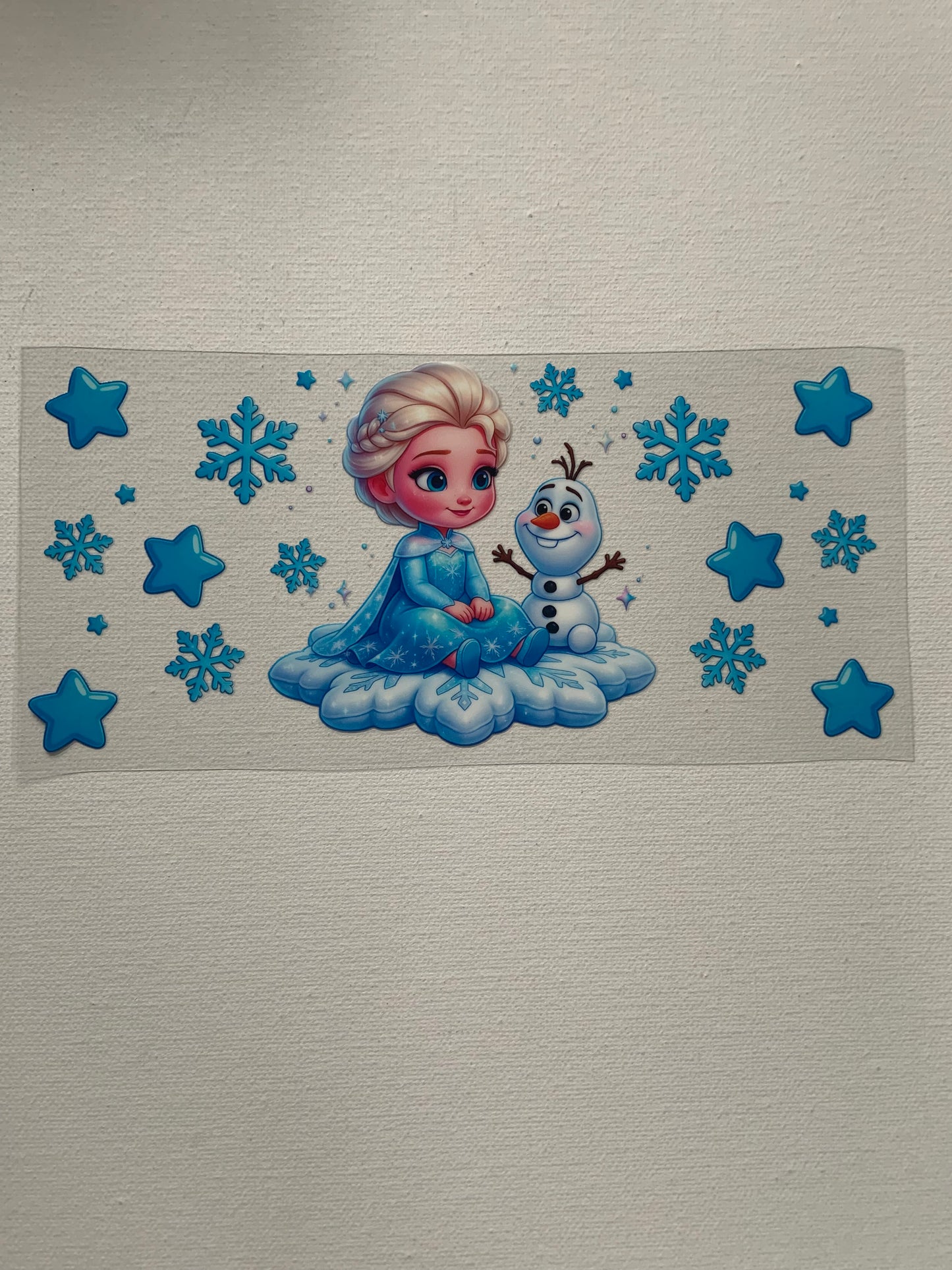 Elsa and Olaf decal