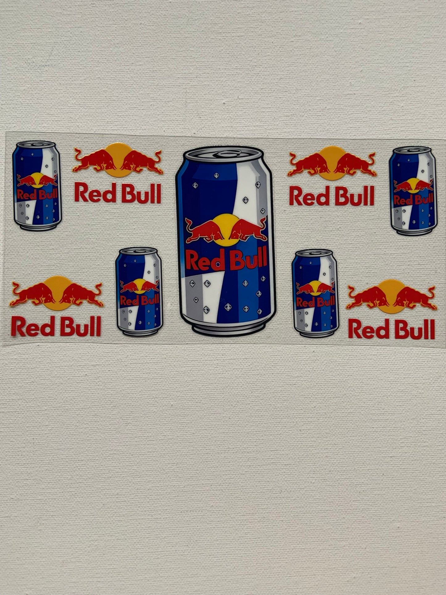 Red bull decal