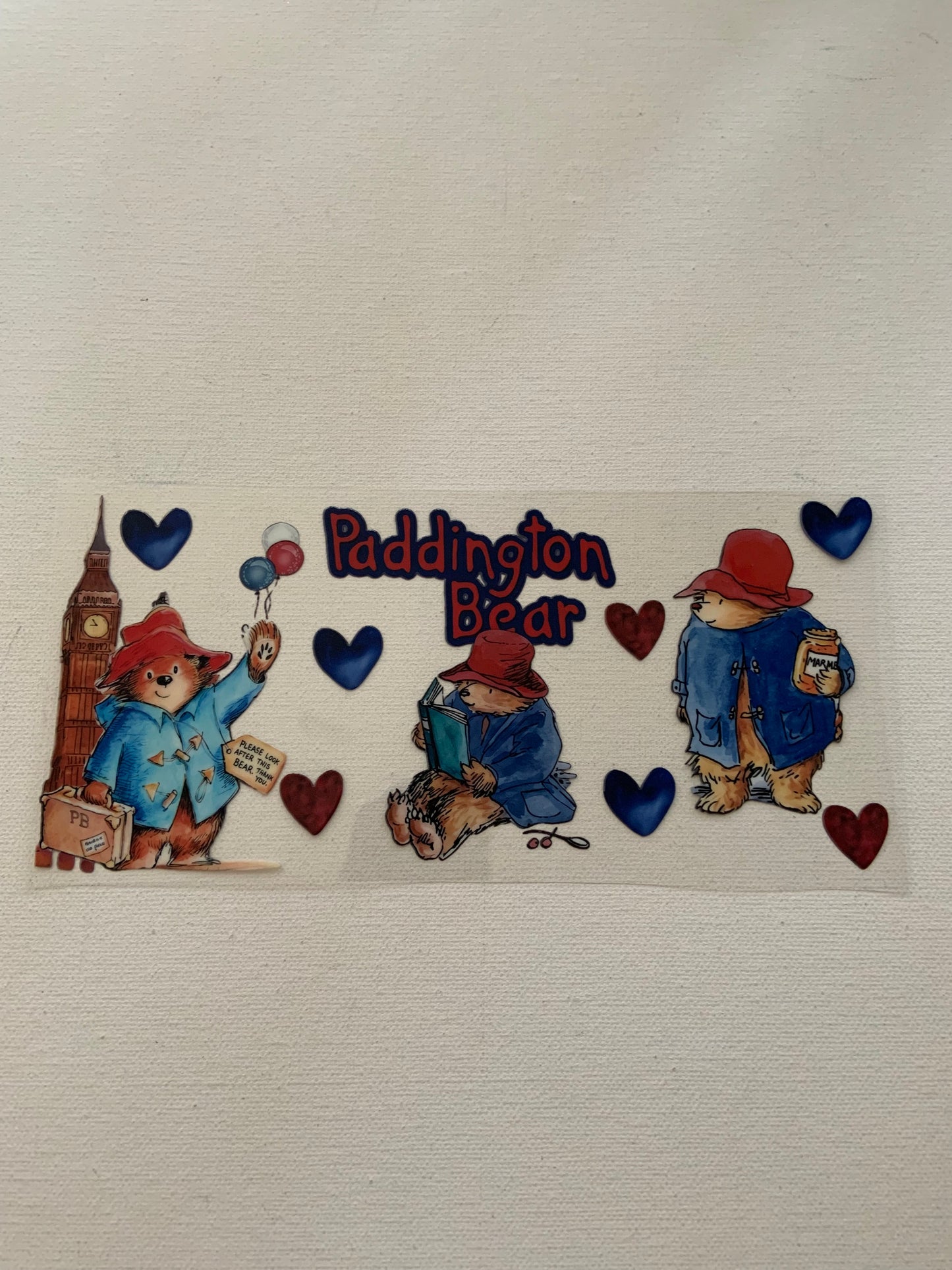 Paddington Bear decal
