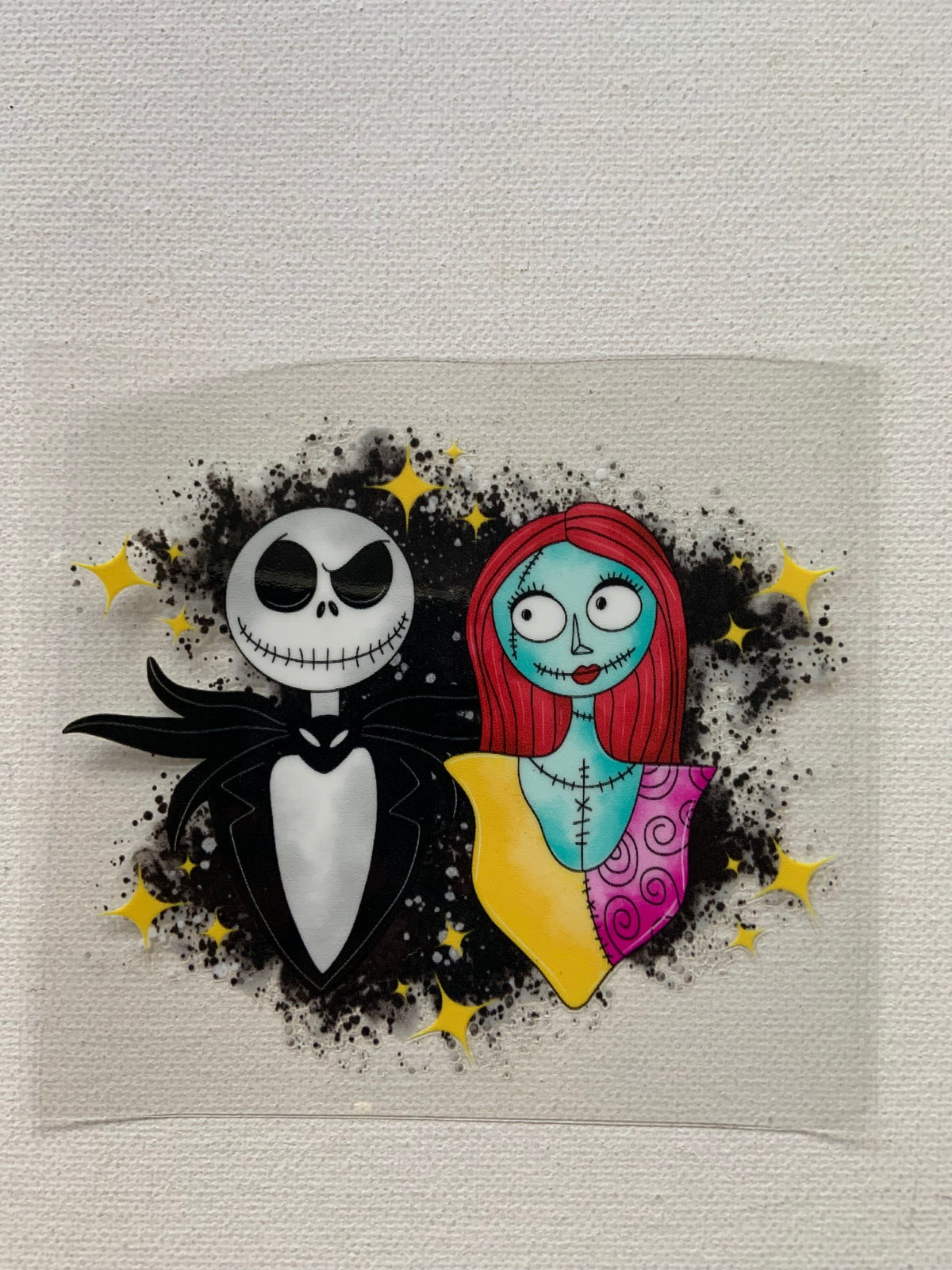 Jack snd Sally small decal