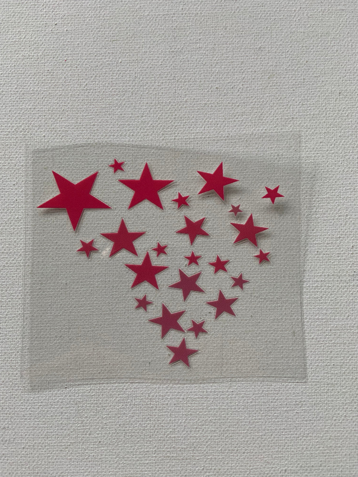 Stars small decal