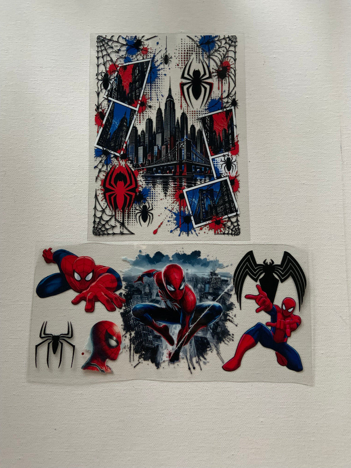 Spider man decal , for buying choose on home page “Notebook and single wall cup”