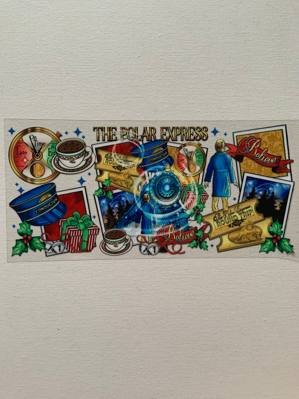 The polar express decal