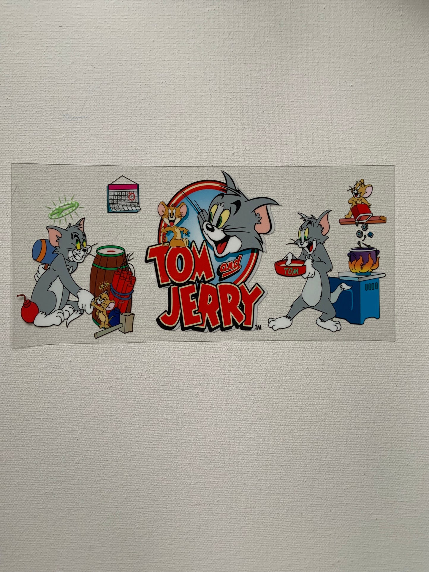Tom and Jerry decal