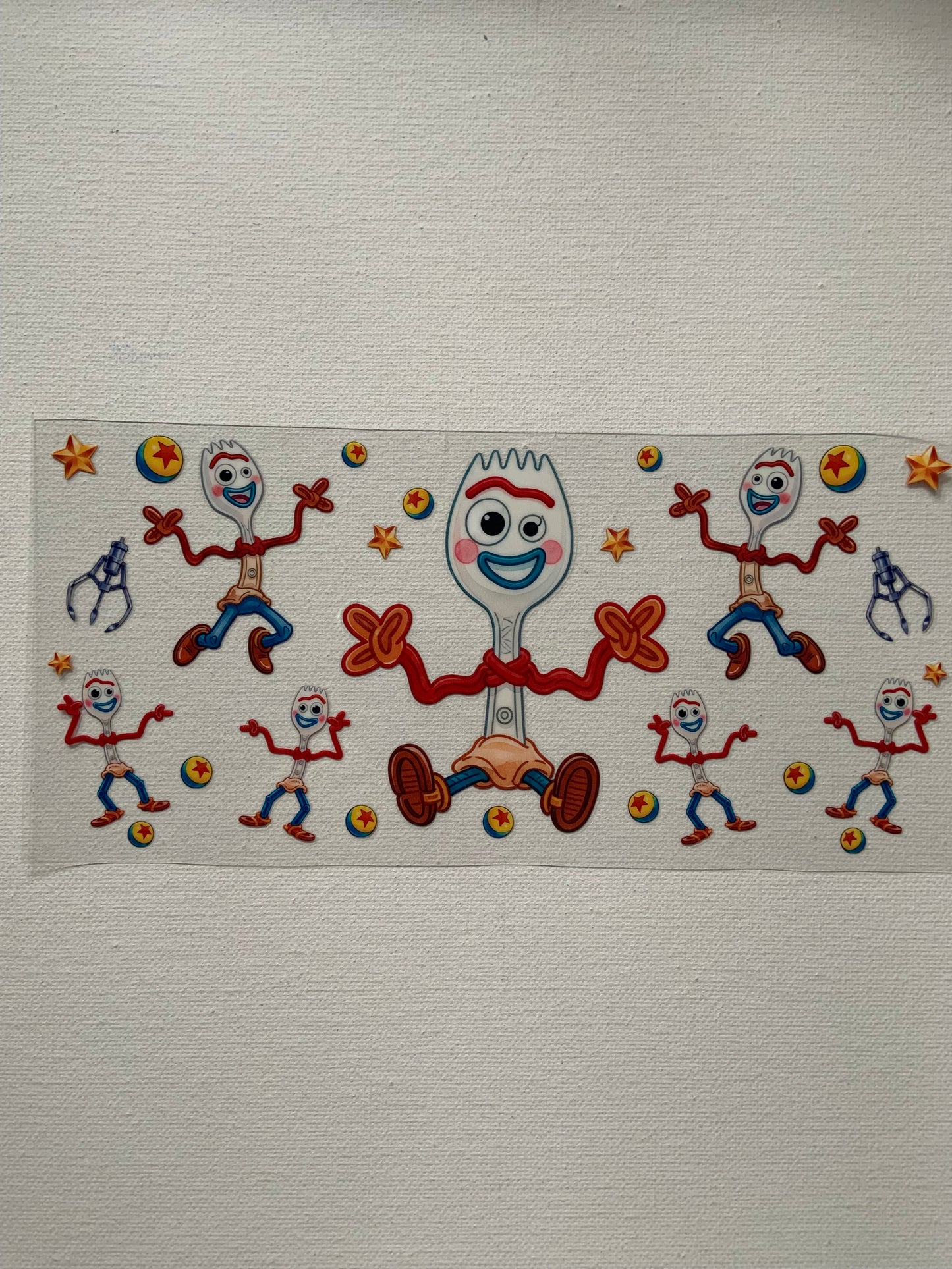 Forky toy story decal