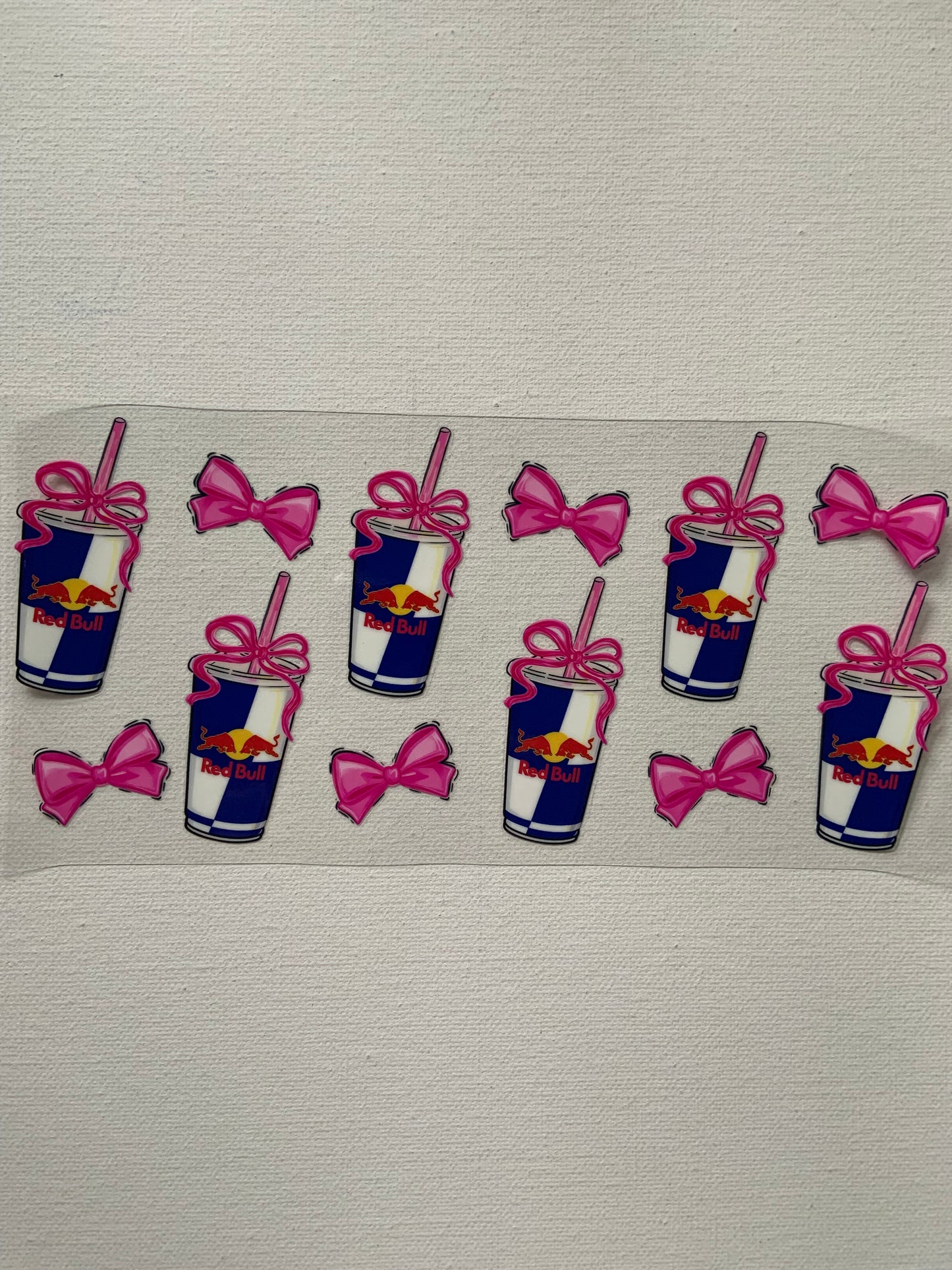 Red bull decal