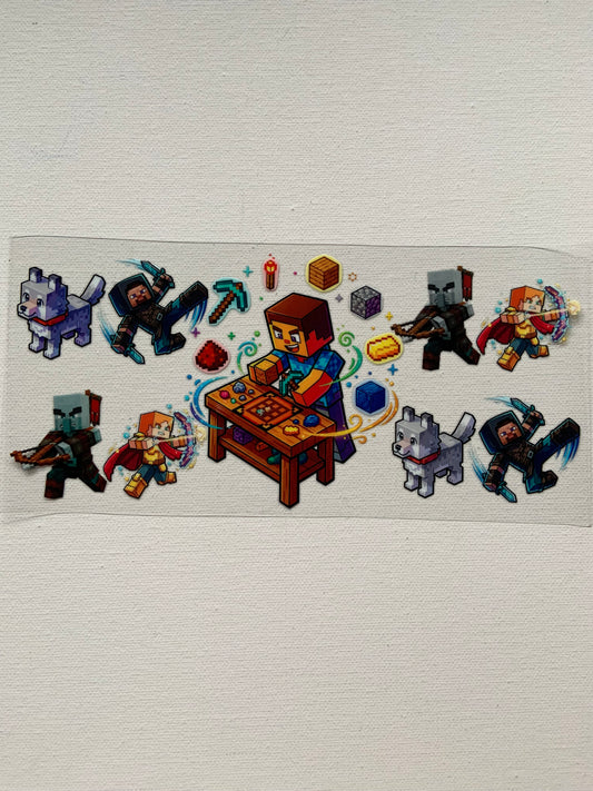 Minecraft decal