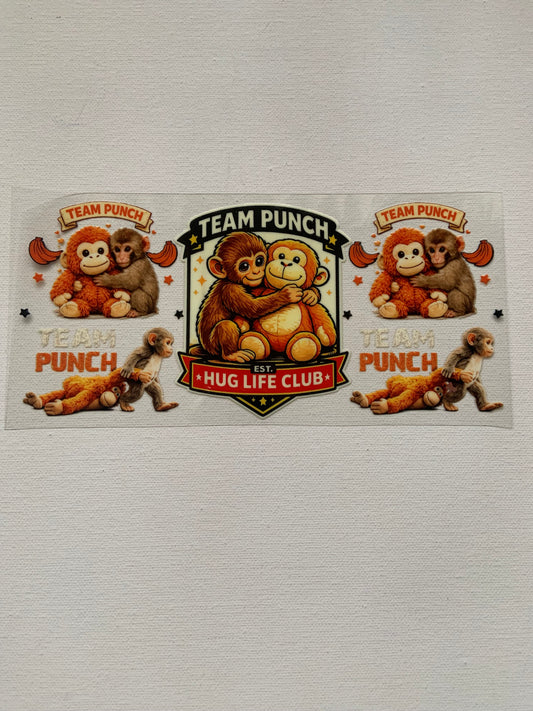 Punch decal