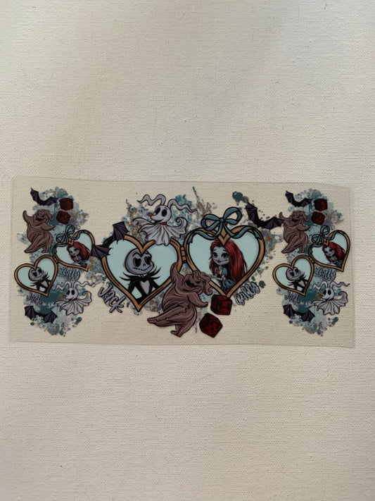 Jack and Sally decal