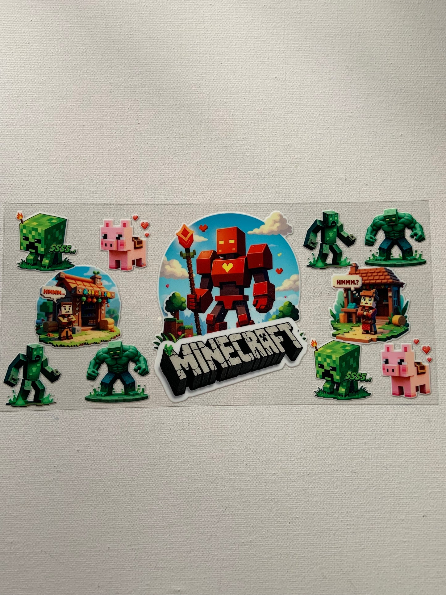 Minecraft decal