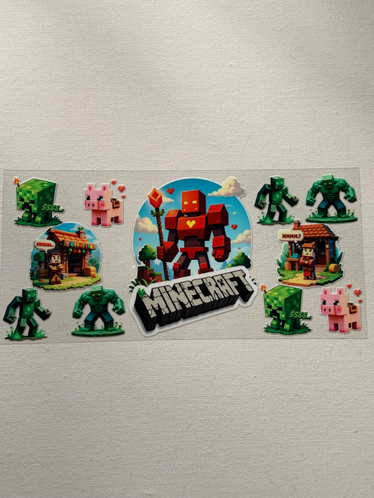 Minecraft decal