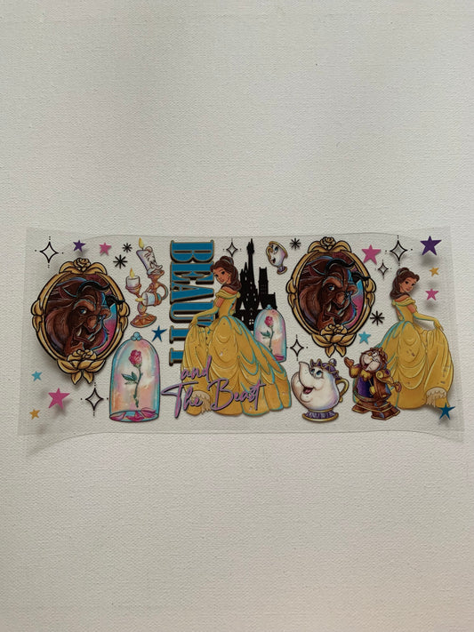 Beauty and the Beast Decal
