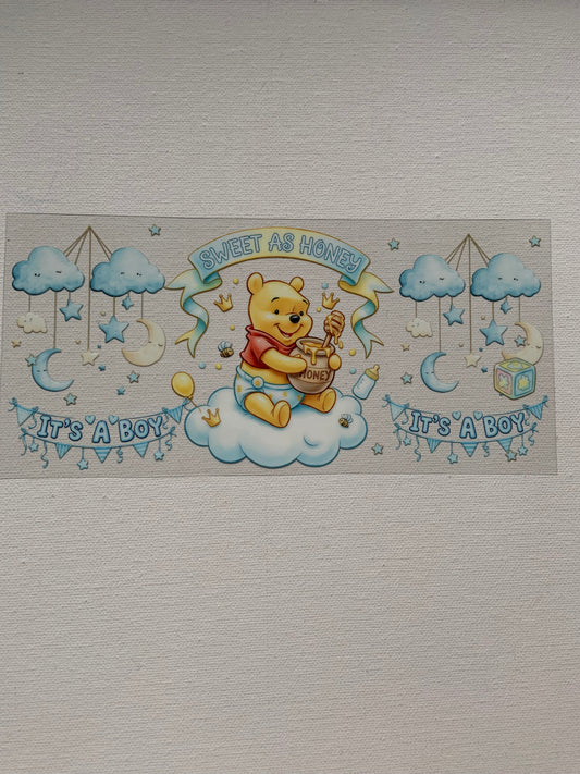 Winnie-the-Pooh it’s a boy