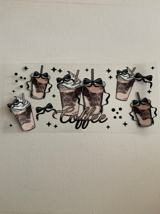 Coffee cups decal