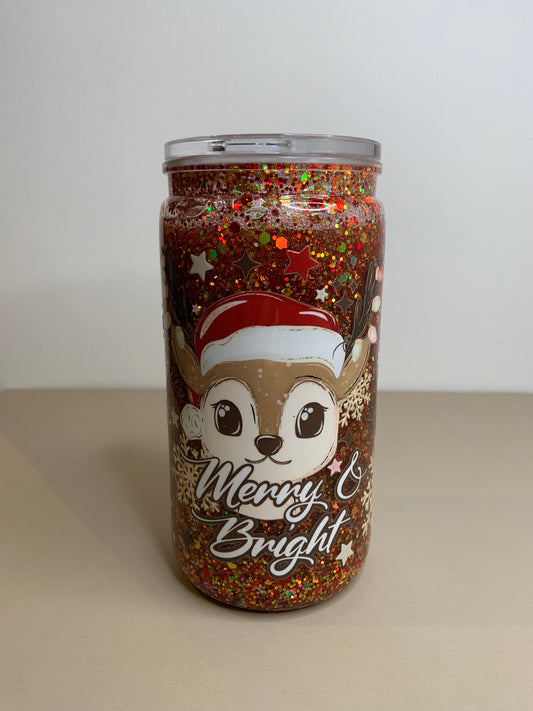 Cute Christmas Cup packed with glitter 🤩